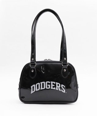 WEGO 別注MLBエナメルボストンバッグ ブラック