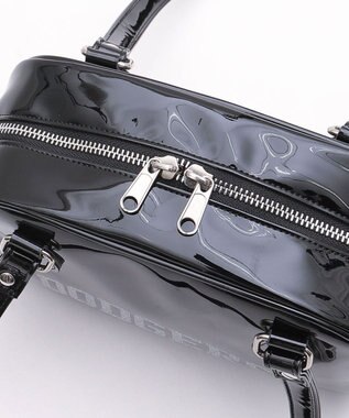 WEGO 別注MLBエナメルボストンバッグ ブラック