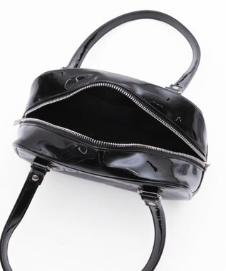 WEGO 別注MLBエナメルボストンバッグ ブラック