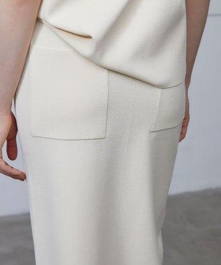 BEIGE， JOSSEY / ニットスカート Vanilla