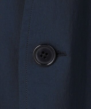 J.PRESS MEN 【J.PRESS ORIGINALS】【UNISEX】Nylon Polyurethane Dray Stretch No Collar Jacket ネイビー系