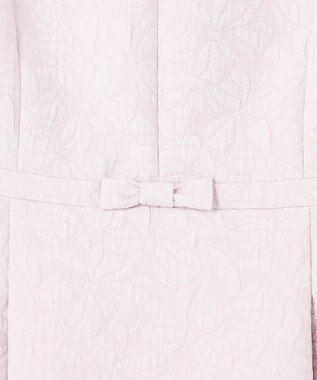 TOCCA 【WEB限定カラーあり】【消臭・洗える】RIBBON LABYRINTH JACQUARD ドレス ピンク系