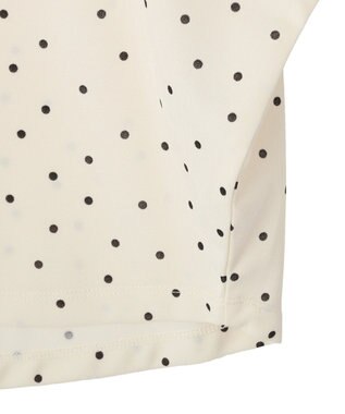 Green Parks 【優秀ブラウス】マルチ機能バックデザインブラウス Dot