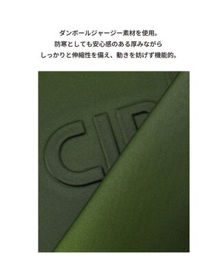 PW CIRCULUS 2025 NEW！【MEN】デタッチャブルフーディ ゴルフ カーキ系