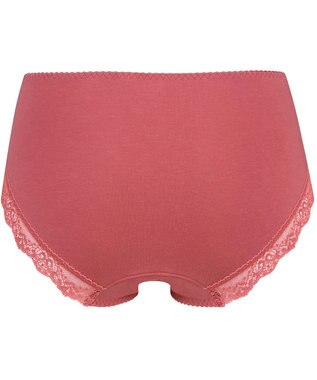 Wing Wing Lesiage 【5000シリーズ】 ペアショーツ はきこみ丈ふつう PF5000 ウイング／ワコール エンジ