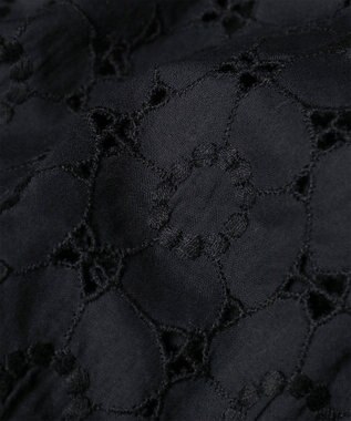 Paul Smith アイレットレース 半袖 シャツ ネイビー