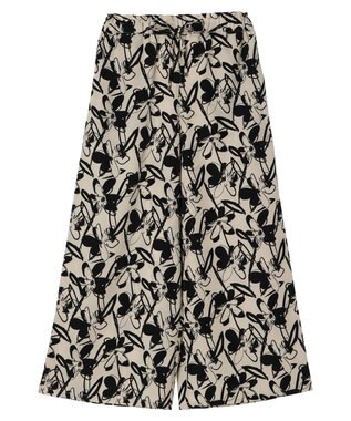 CRAFT STANDARD BOUTIQUE アートフラワーシャーリングパンツ Ivory