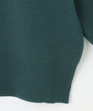 ANY しあわせタッチメッセージニット グリーン