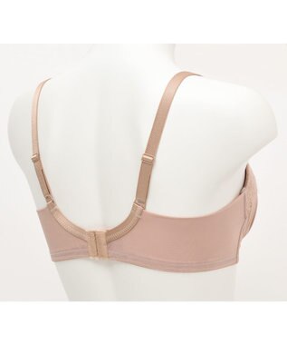 WACOAL ブラジャー 【小さく見せるブラ】 着やせ効果 ボリュームを逃がしてほっそり 脇高設計 Hカップまで対応 大きいサイズ レディース フルカップ BMM322 /ワコール ラズベリー