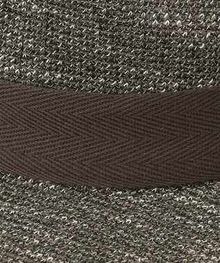 JOSEPH ABBOUD 【 LANIFICIO ROMA】バックプリントジャージー ハット カーキ系