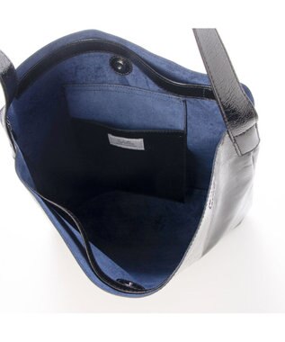 UNBILLION カシュカシュ cachecache / クラッシュメタリック2wayホーボーショルダー ブラック