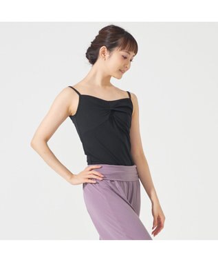 Chacott キャミソールトップ ブラック