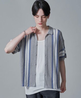 WEGO ラインニットシャツ（SS）