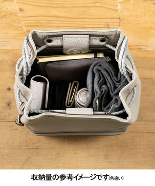 GOTAIRIKU 【ETIAM】シュリンク ドローストリングバッグ《Cocoon》 ブラック系