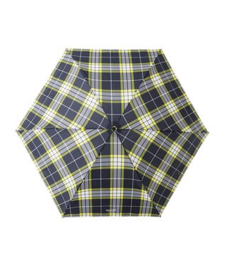 MOONBAT 【超軽量】マッキントッシュ フィロソフィー 折りたたみ傘 Barbrella チェック 55cm UV カナリア