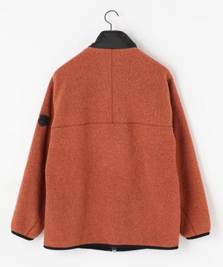 JOSEPH ABBOUD MOUNTAIN 【UNISEX】サスティナブル ボアブルゾン オレンジ系