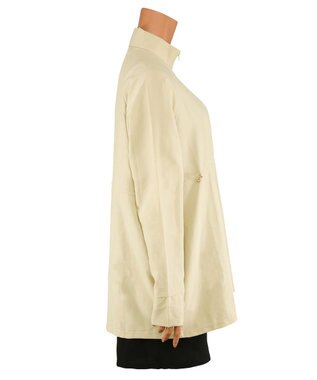 San-ai Resort（三愛水着楽園） 【WEB限定】5点セット バケットハット付きUVカット リブタンキニ+ラッシュガードセット水着【BeachQueen(ビーチクイーン）】 ベージュ