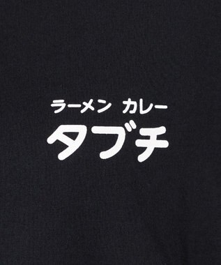 NAVE タブチ×NAVE プリント半袖Ｔシャツ ブラック系