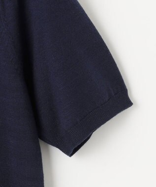 ANY SIS S 【低身長企画】バイカラー アンサンブル ネイビー