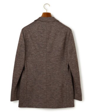 J.PRESS MEN 快適さとエレガンスを纏う【セットアップ対応 / ストレッチ】SOFAニット ハイグレードジャージー ジャケット ブラウン系8