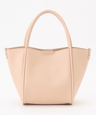 LA BAGAGERIE 【maison vert】 【軽量・ミニポーチ付き】２WAYトート ライトベージュ