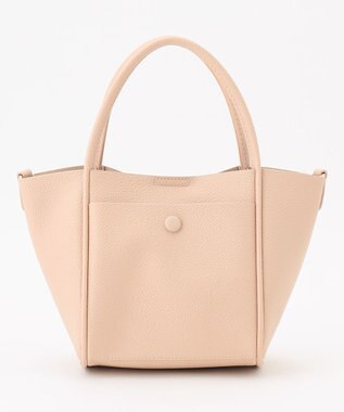 LA BAGAGERIE 【maison vert】 【軽量・ミニポーチ付き】２WAYトート ライトベージュ