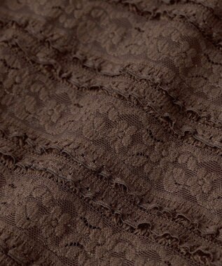 Green Parks ・ＳＵＧＡＲ　ＳＰＯＯＮ　レースフリルプルオーバー Brown