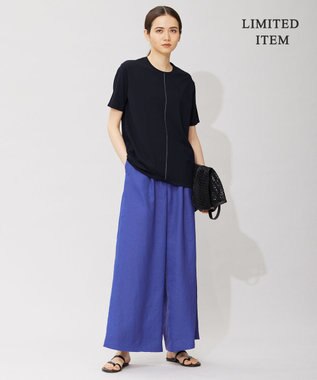 ICB 【WEB限定】 Slub タックパンツ ブルー系