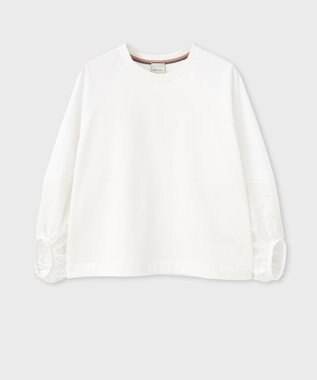 Paul Smith レース コンビ カットソー ホワイト