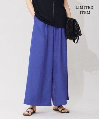 ICB 【WEB限定】 Slub タックパンツ ブルー系