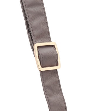 23区 【先行予約】ナイロン サイドポケット ショルダーバッグ グレージュ系