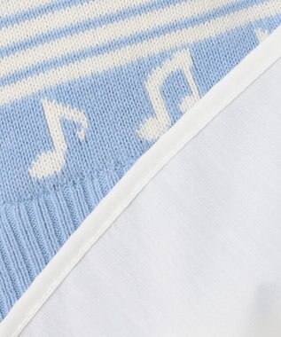 組曲 KIDS 【110-140㎝】ハーモニー ボーダートップス サックスブルー