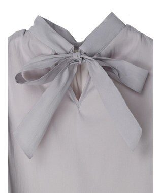 Green Parks ・ＥＬＥＮＣＡＲＥ　ＤＵＥ　バックリボンブラウス Light Gray