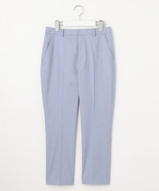 J.PRESS LADIES 【セットアップ対応・洗える・撥水】コットンFITTY テーパード パンツ サックス系