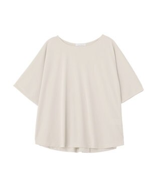 Green Parks マルチ機能バックデザインブラウス Gray Beige