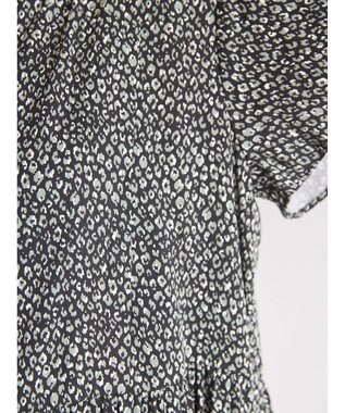 AMERICAN HOLIC アソートプリントフレンチスリーブワンピース Leopard