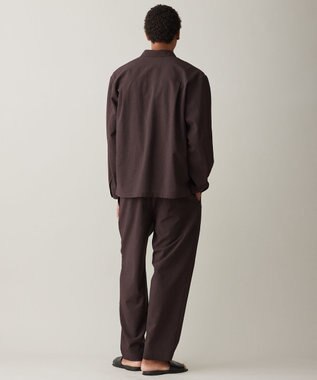 UNFILO MENS TENNEN TOUCH シャツアウター[23年春夏商品] ブラウン