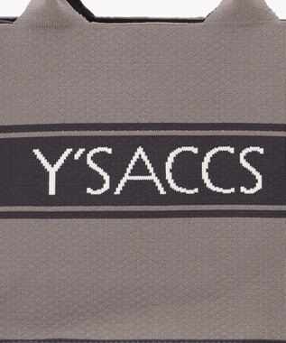 Y'SACCS ウォッシャブルニットトート mini グレー