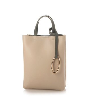 UNBILLION カシュカシュ cachecache / テクスチャーミックスミニショルダー ベージュミックス