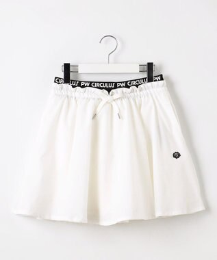 PW CIRCULUS 【ペチパンツ付】【WOMEN】フレアスカート ゴルフウェア レディース ホワイト系