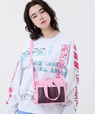 LeSportsac MSGM METRO XBODY/メトロピンクジャカード