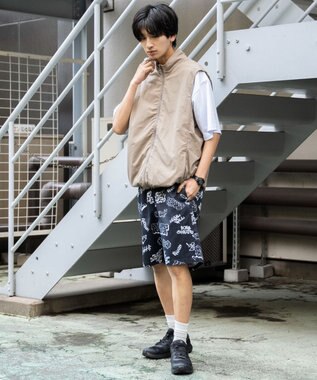 WEGO 【ウエストゴム/手洗い可】パターンイージーショーツ 柄2