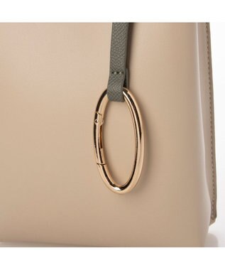 UNBILLION カシュカシュ cachecache / テクスチャーミックスミニショルダー ベージュミックス