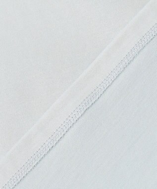 ICB 【接触冷感・UVケア・洗える】 コンフォートプレーティング クレセントスリーブカットソー アイスグレー系