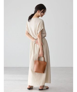 AMERICAN HOLIC 前振りニットフレンチスリーブプルオーバー Ivory