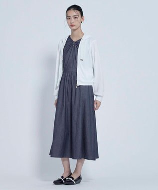 TOCCA 【WEB＆一部店舗限定カラーあり】RIBBON BOND DRESS ドレス ネイビー系