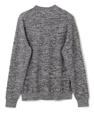 JOSEPH HOMME レクサスムリネ　クルーネックニット ライトグレー系