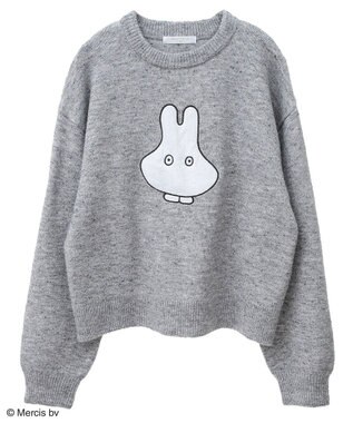 Green Parks Ｍｉｆｆｙ／フロントパッチニットプルオーバー Gray Mixture