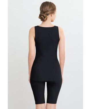 WACOAL あったかインナー 【ふんわりあったか】 ノースリーブ 天綿オーガニックを使用 あたたかい ムレにくい しなやかでやわらかい レディース CLB610 /ワコール ブラック