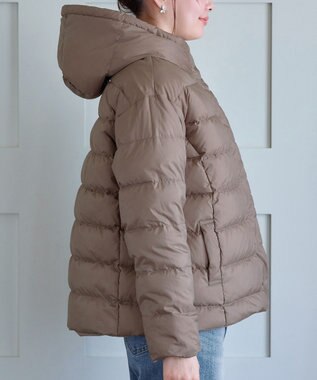 Tiaclasse リバーシブルダウンジャケット モカ